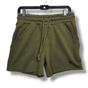 YoungLA Bodybuilding French Terry Shorts Mens Medium Olive Gym